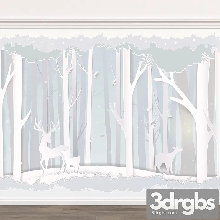 Wall Covering zk661 3D Model Download