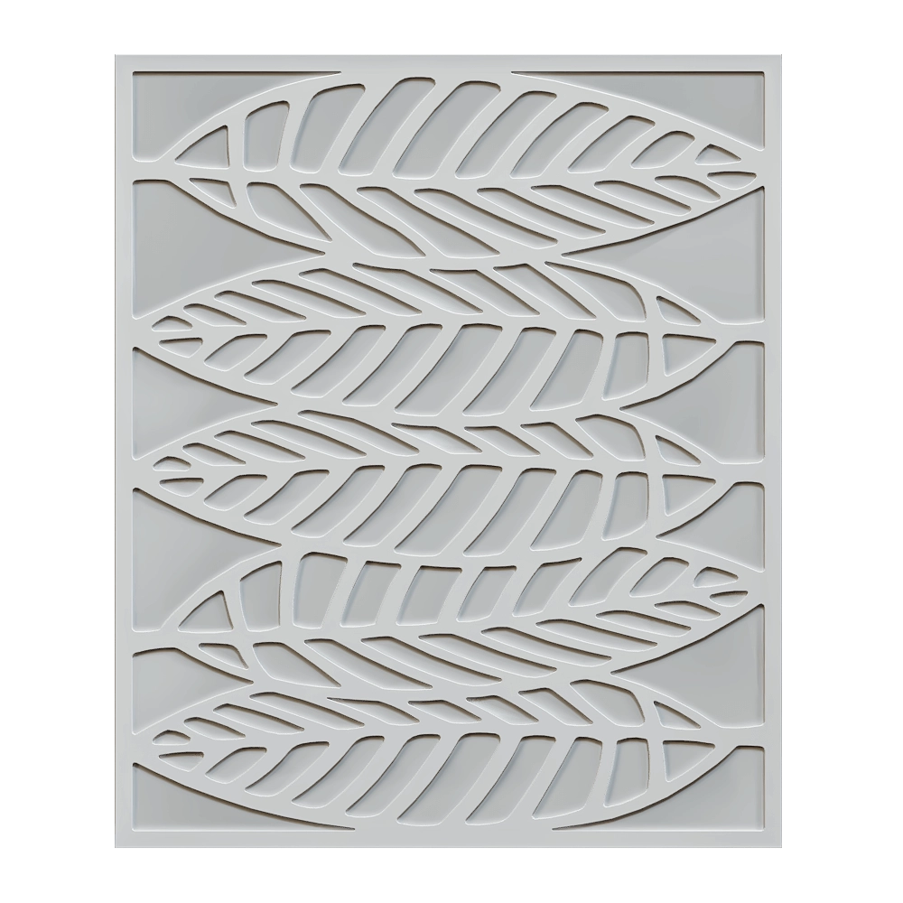 Wall deco – BAMBOO B-40 3D Model