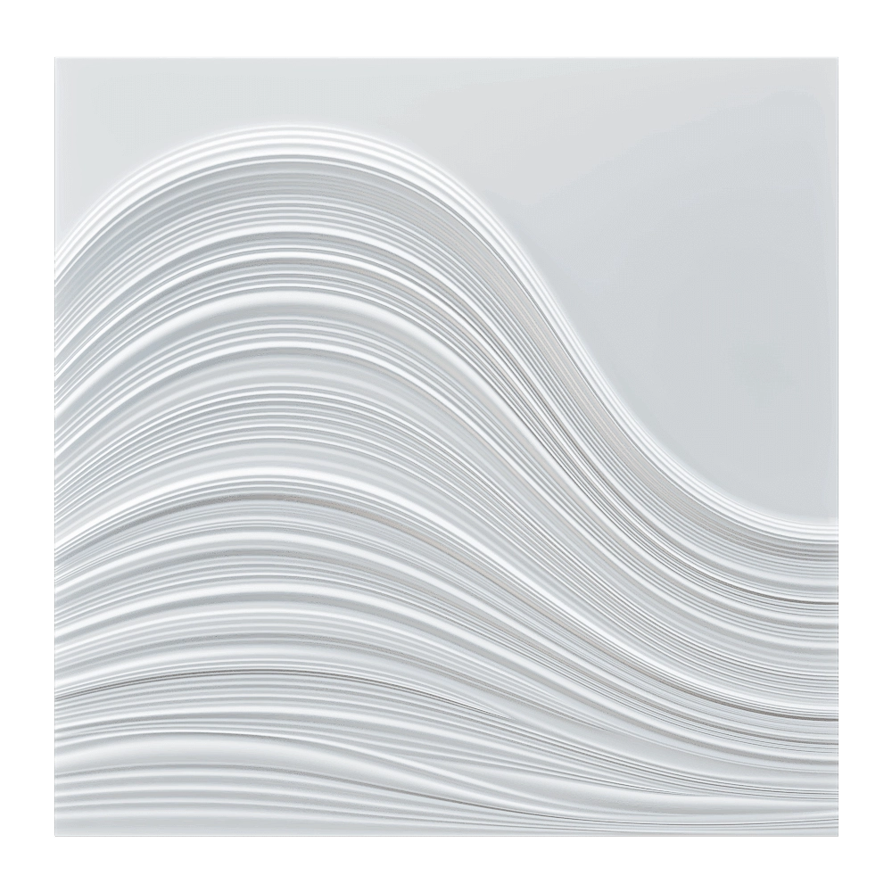 Wall deco – BIG WAVE B-19 3D Model