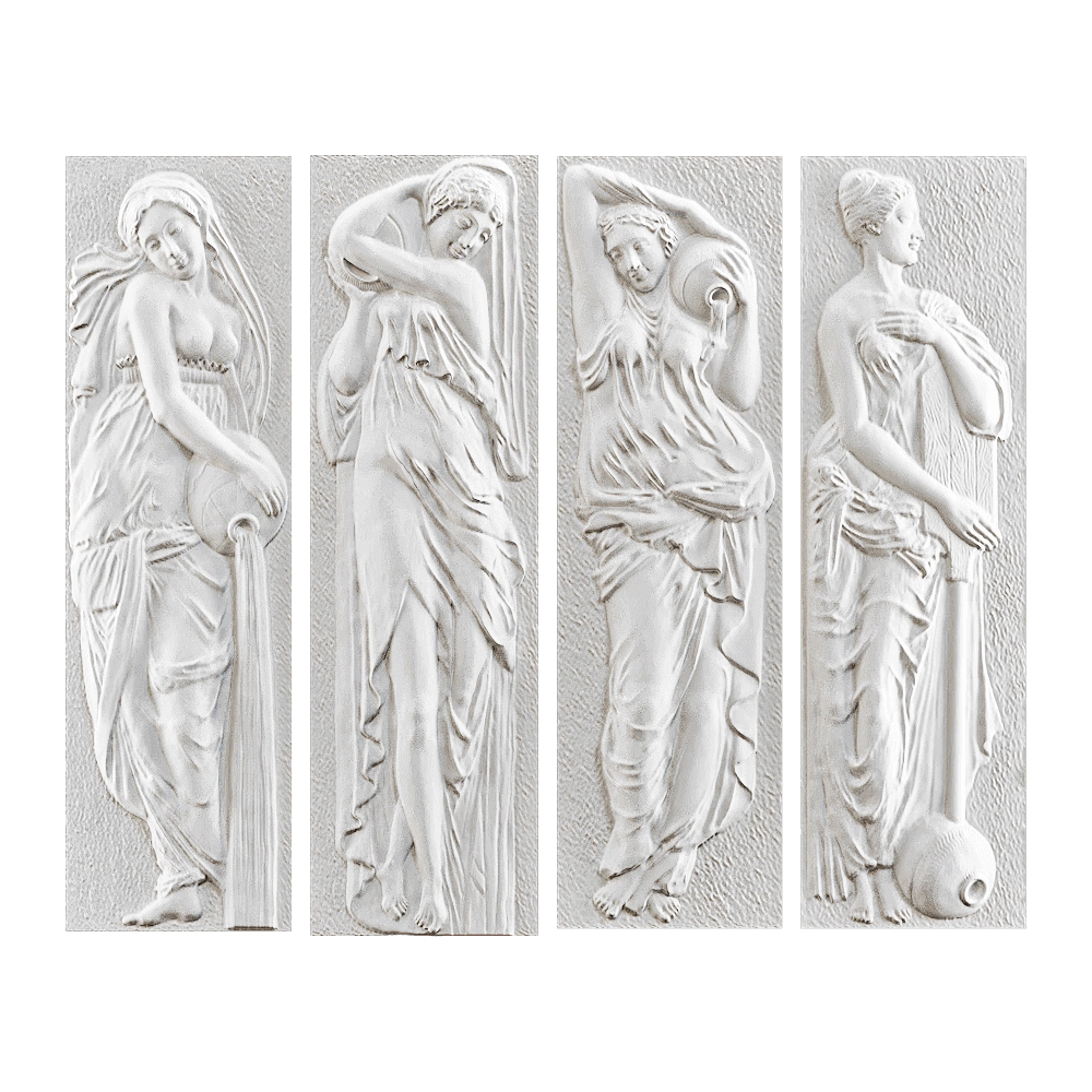 Wall deco – FOUNTAIN OF INNOCENTS B-44 3D Model