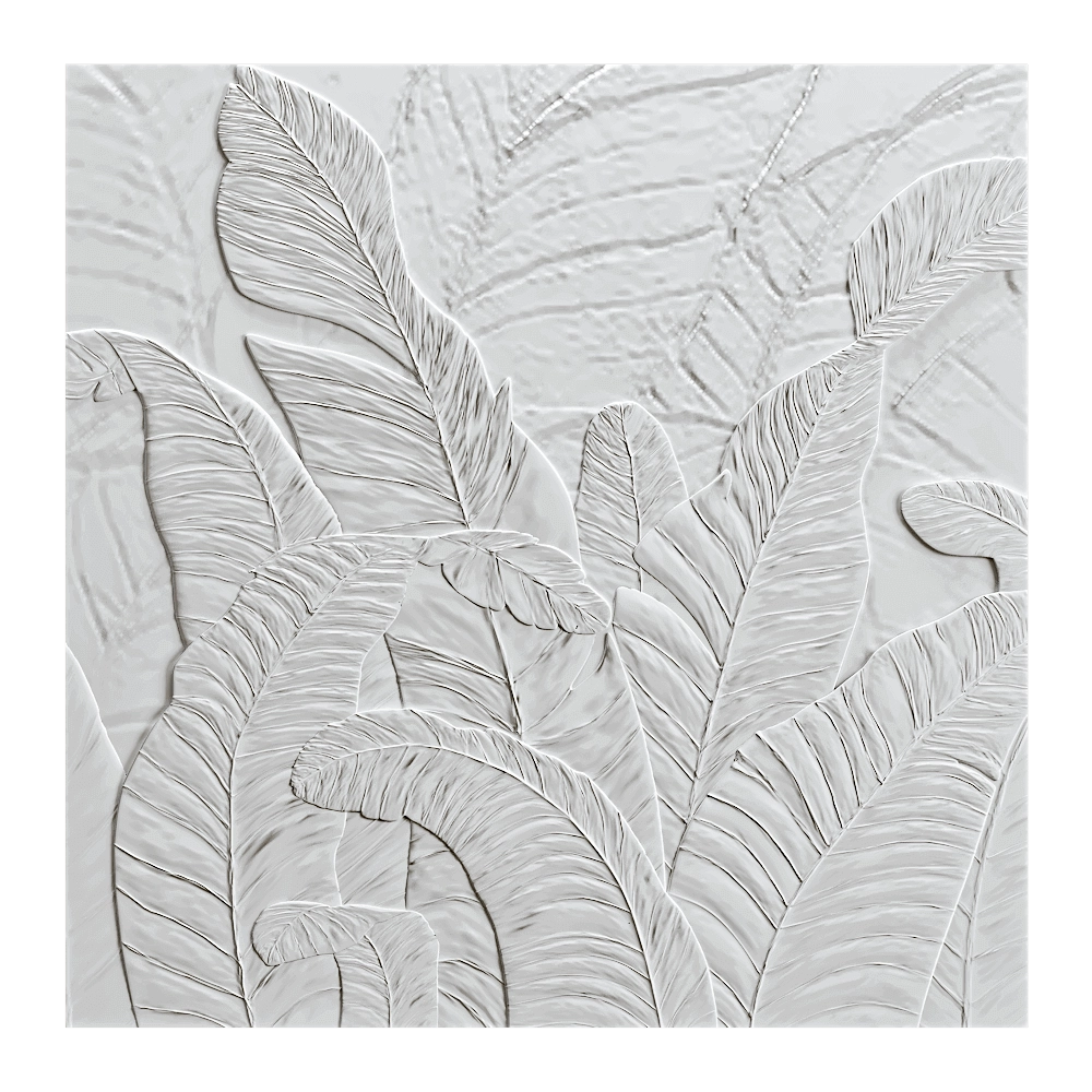 Wall deco – JUNGLE B-41 3D Model
