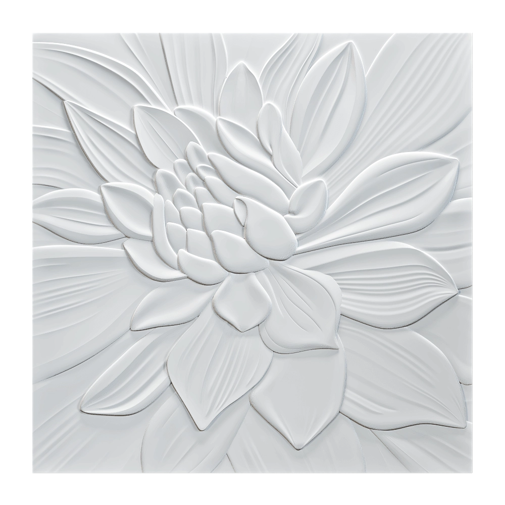 Wall deco – LOTUS B-09 3D Model