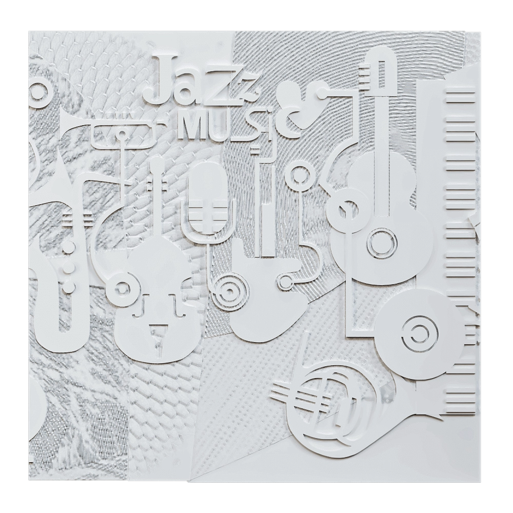 Wall deco – ORCHESTRA B-39 3D Model