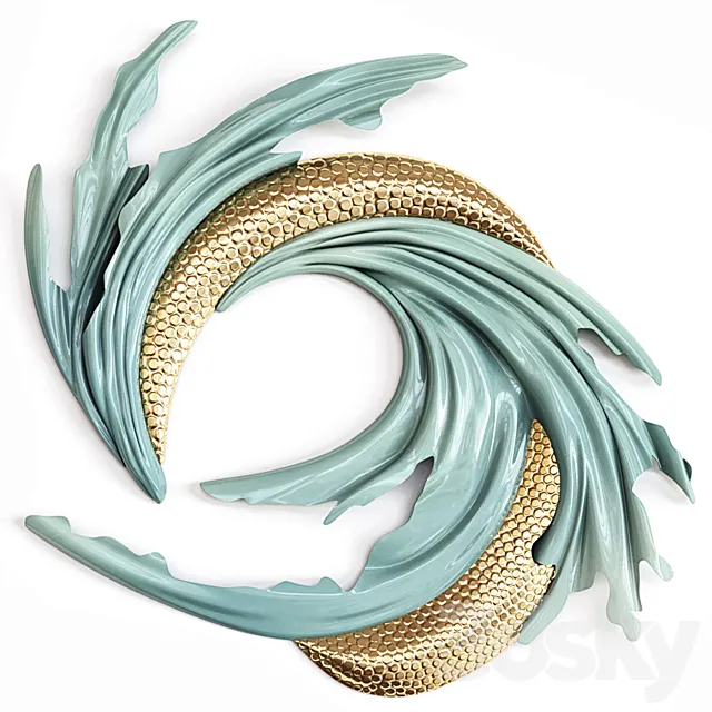 wall decor 10 3D Model wall decor 10 3D Model