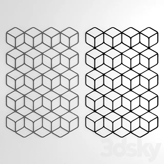 Wall Decor 3D Model Wall Decor 3D Model