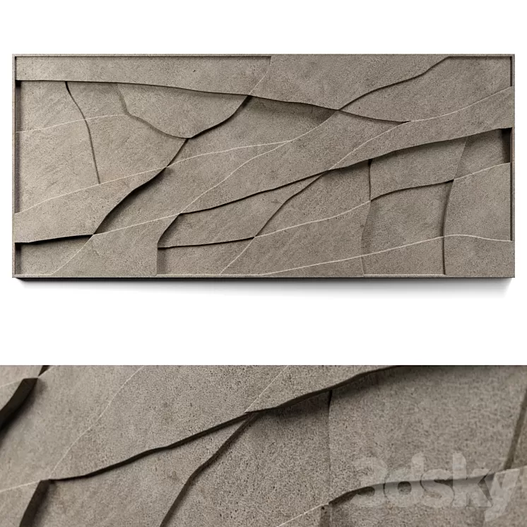 wall decor 62 3D Model Free Download