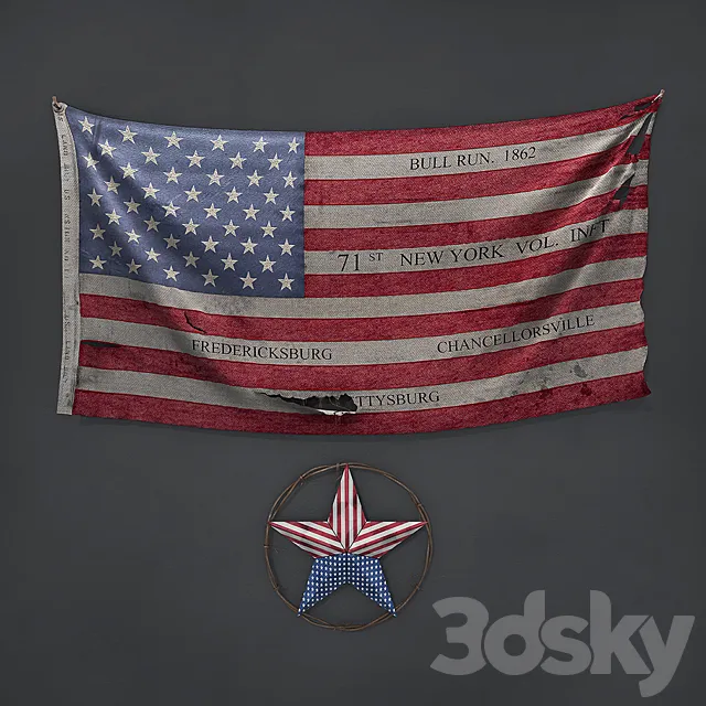 Wall decor “Pieces of History” 3DModel Wall decor “Pieces of History” 3DModel