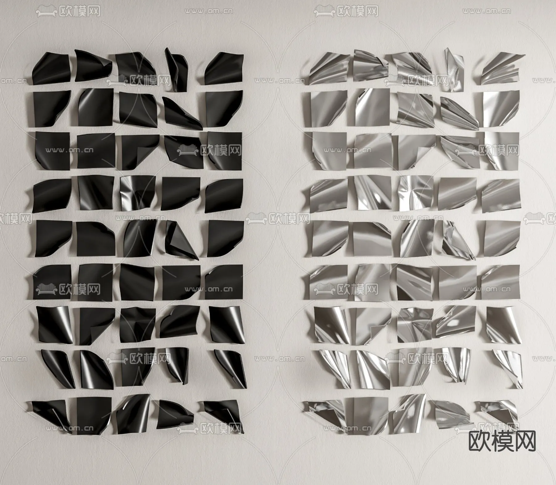 Wall Decoration 3D Models – Decor Sets – 004 – VRAY Render Wall Decoration 3D Models – Decor Sets – 004 – VRAY Render