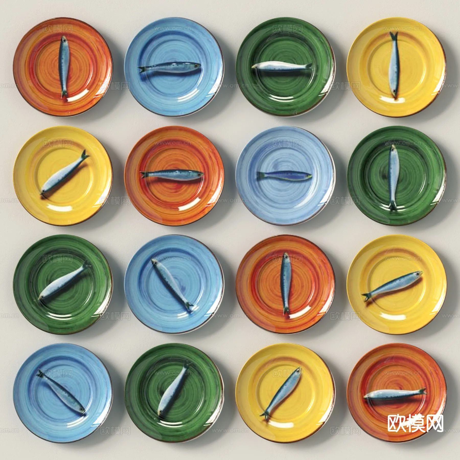 Wall Decoration 3D Models – Decor Sets – 013 – VRAY Render Wall Decoration 3D Models – Decor Sets – 013 – VRAY Render