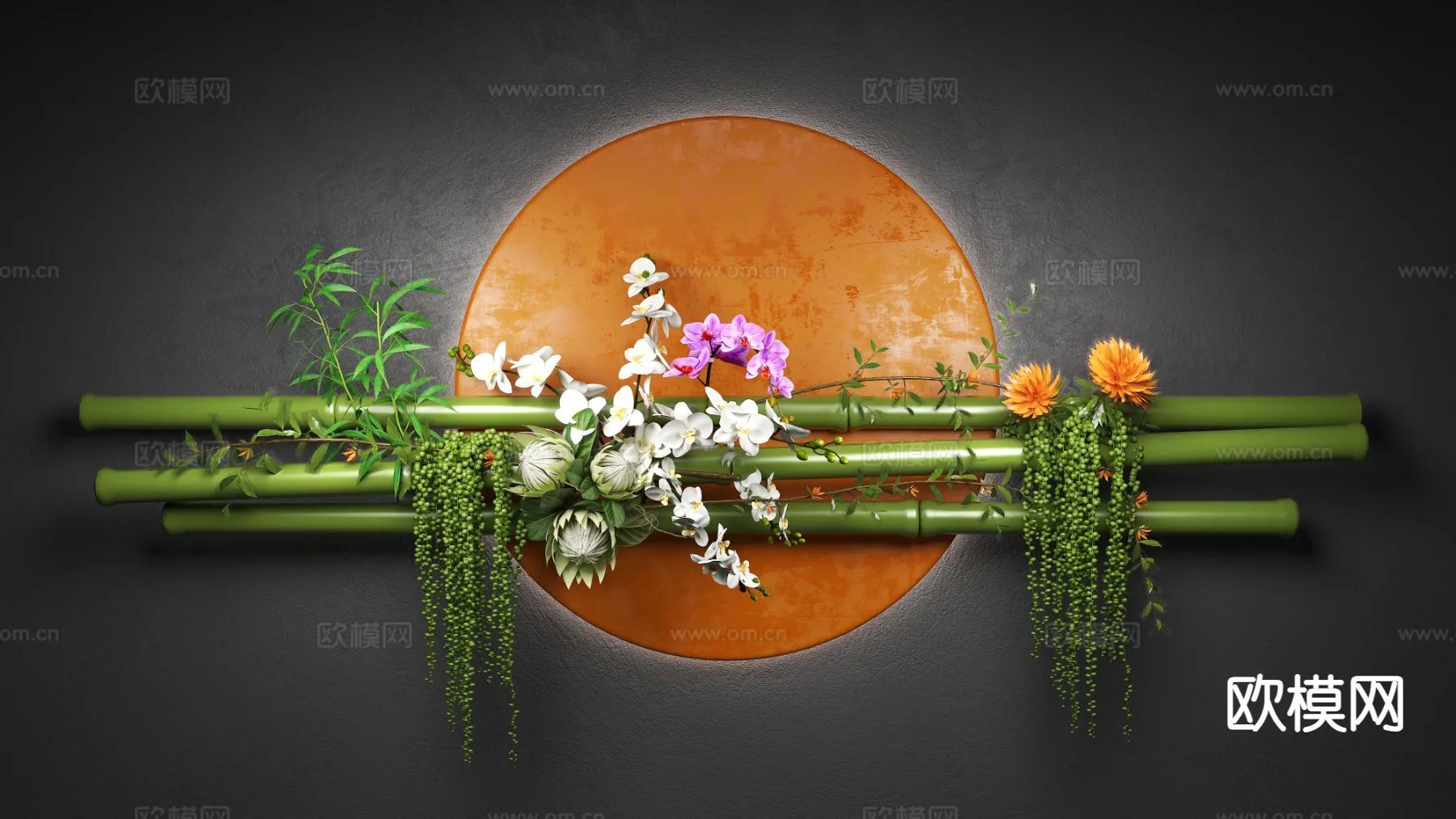 Wall Decoration 3D Models – Decor Sets – 015 – VRAY Render Wall Decoration 3D Models – Decor Sets – 015 – VRAY Render