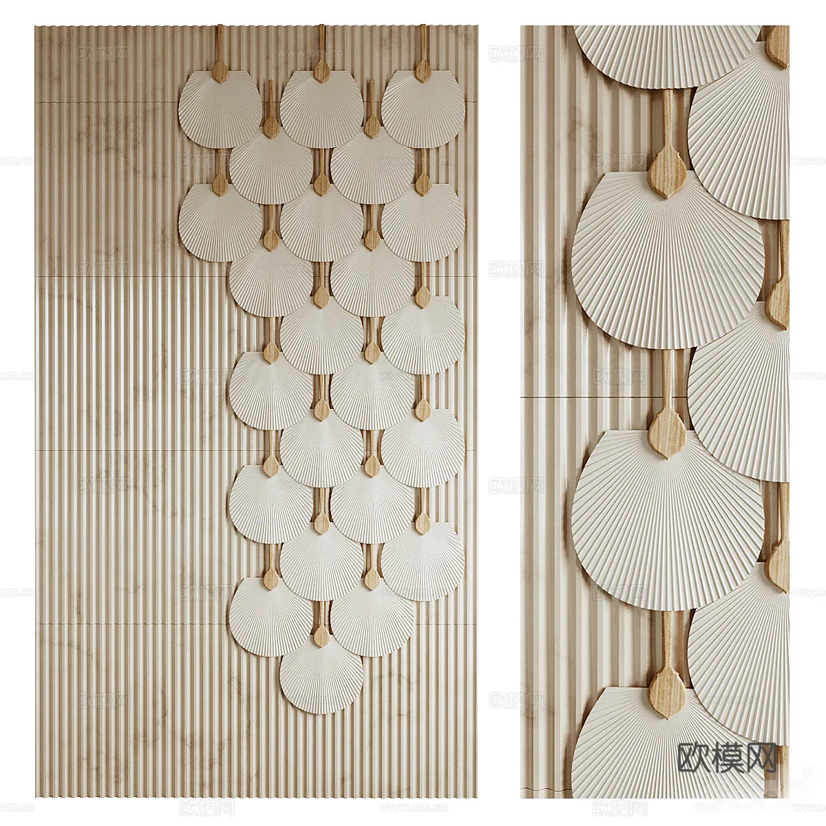 Wall Decoration 3D Models – Decor Sets – 055 – CORONA Render Wall Decoration 3D Models – Decor Sets – 055 – CORONA Render