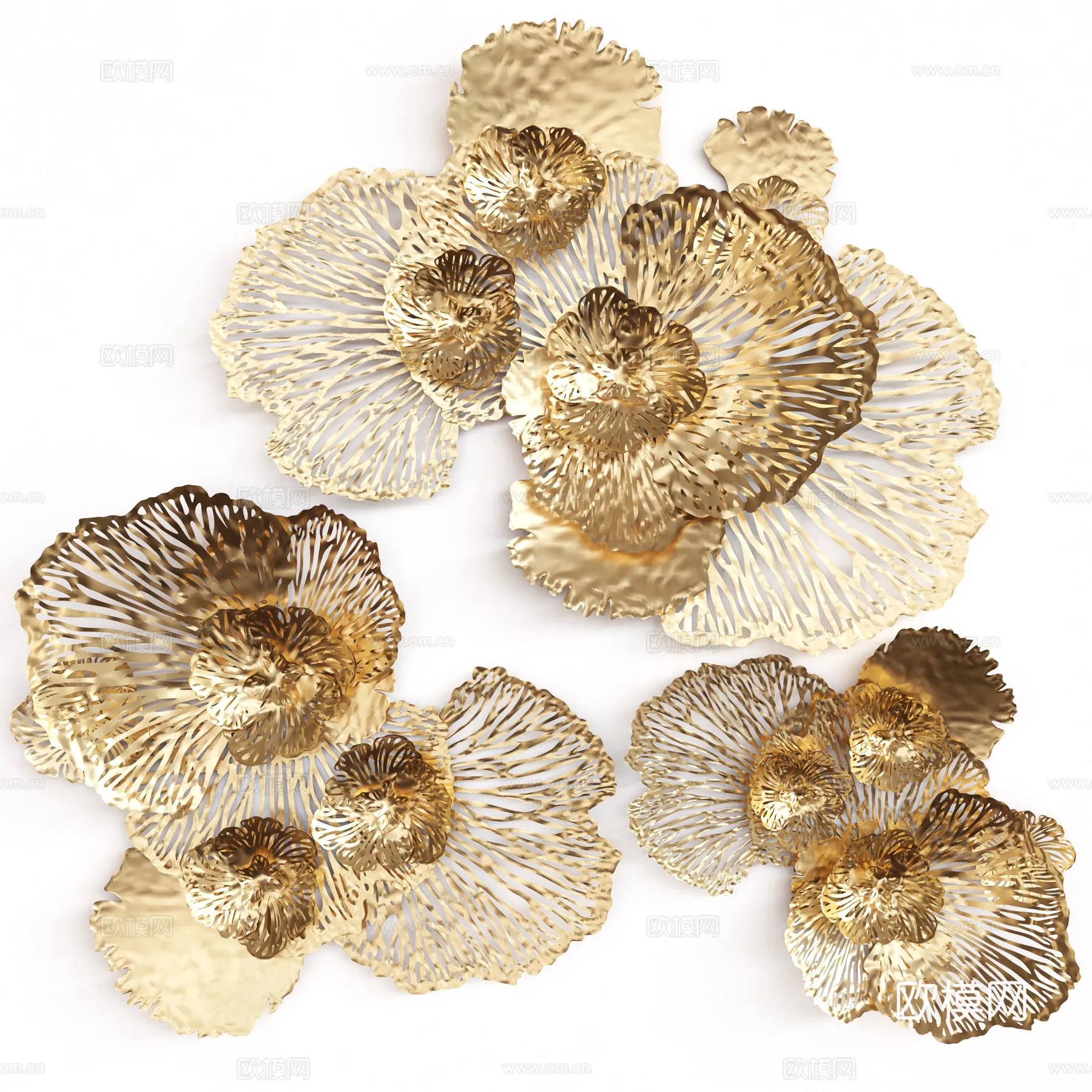 Wall Decoration 3D Models – Decor Sets – 056 – VRAY Render Wall Decoration 3D Models – Decor Sets – 056 – VRAY Render