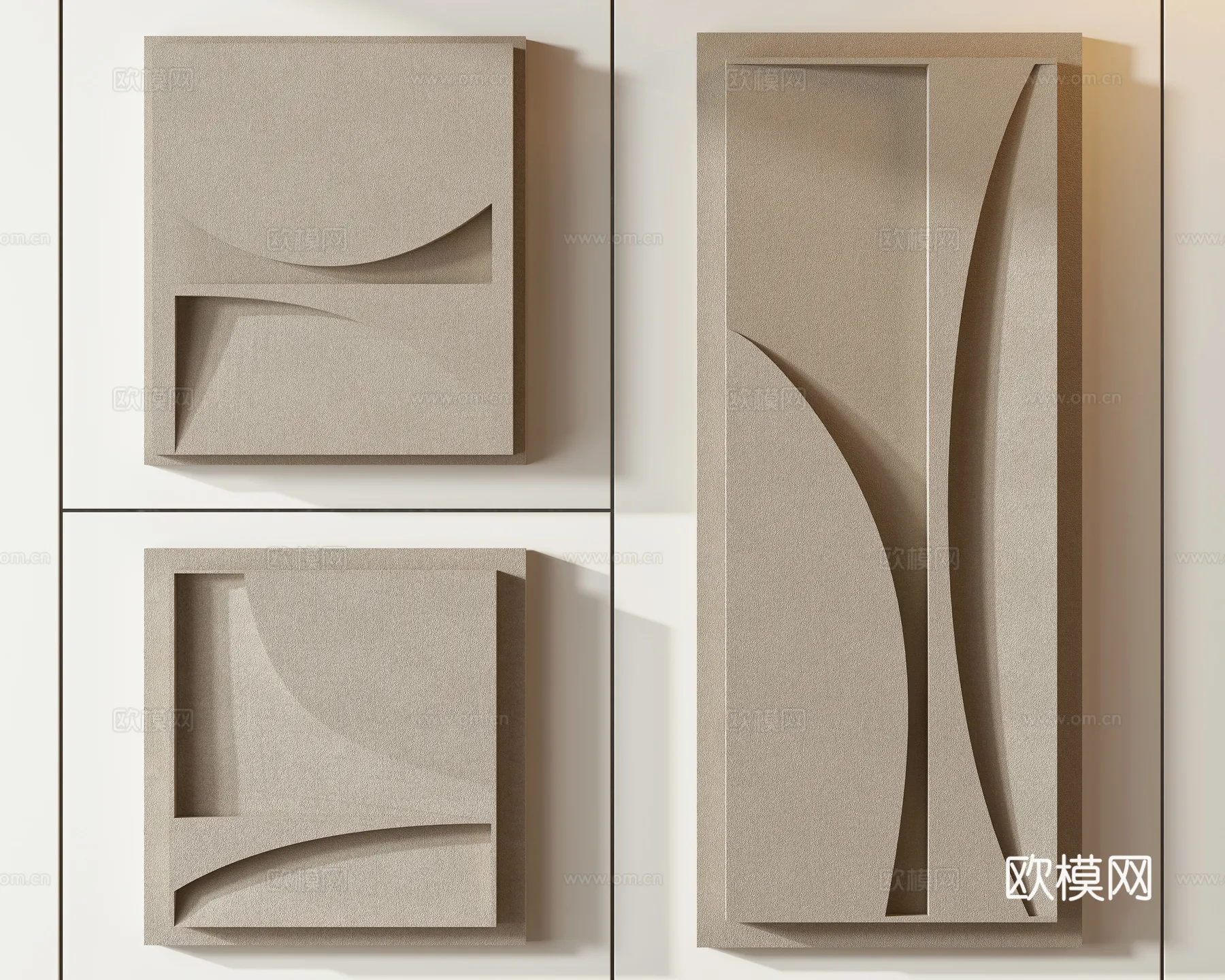 Wall Decoration 3D Models – Decor Sets – 070 – VRAY Render Wall Decoration 3D Models – Decor Sets – 070 – VRAY Render