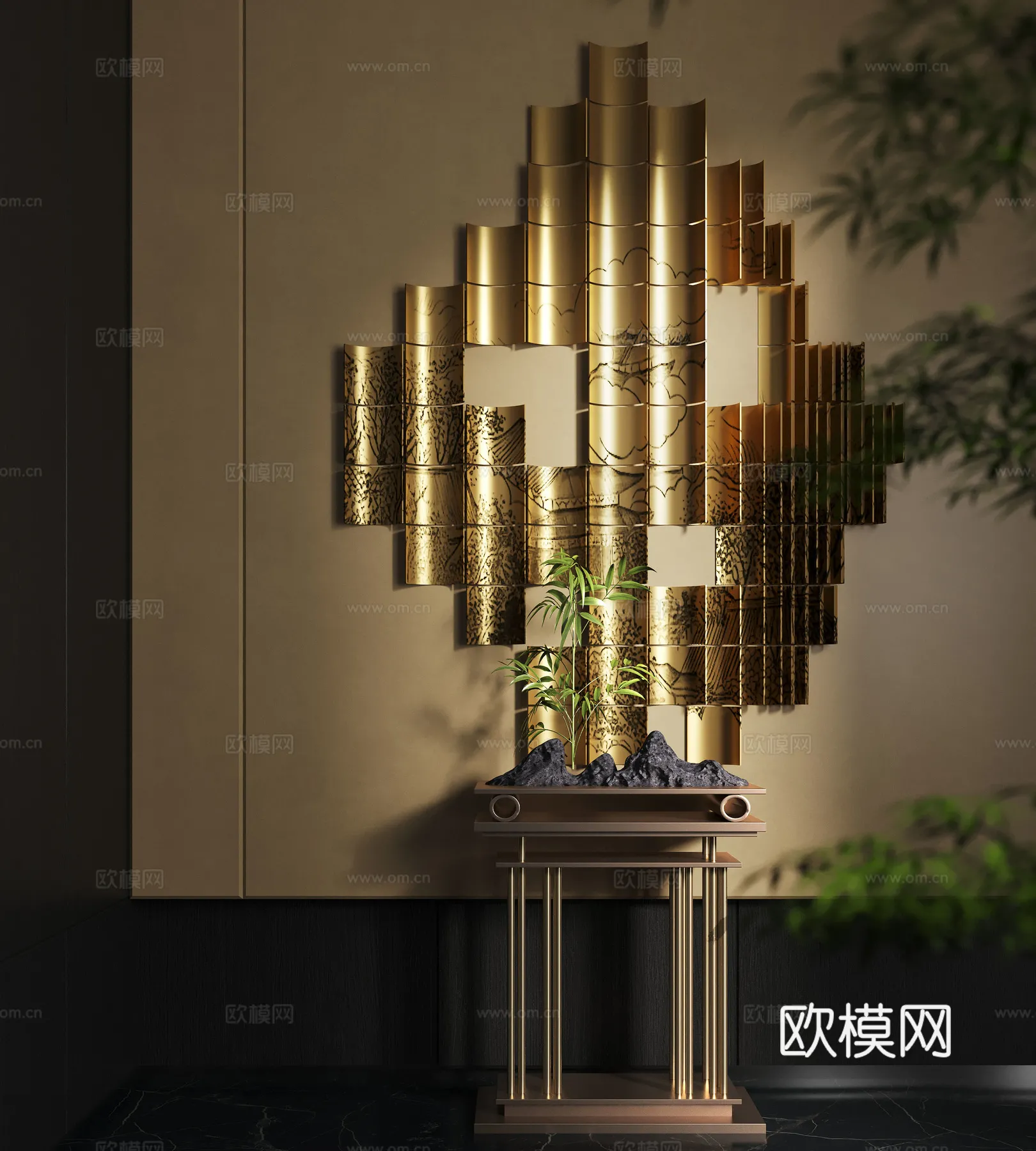 Wall Decoration 3D Models – Decor Sets – 075 – CORONA Render Wall Decoration 3D Models – Decor Sets – 075 – CORONA Render