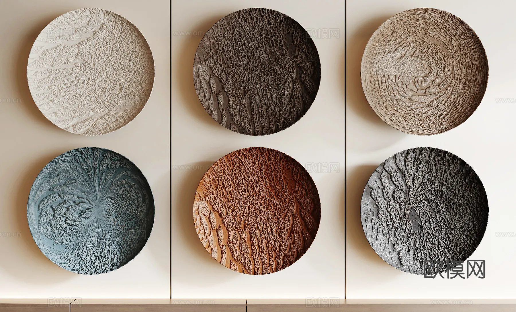 Wall Decoration 3D Models – Decor Sets – 091 – VRAY Render Wall Decoration 3D Models – Decor Sets – 091 – VRAY Render