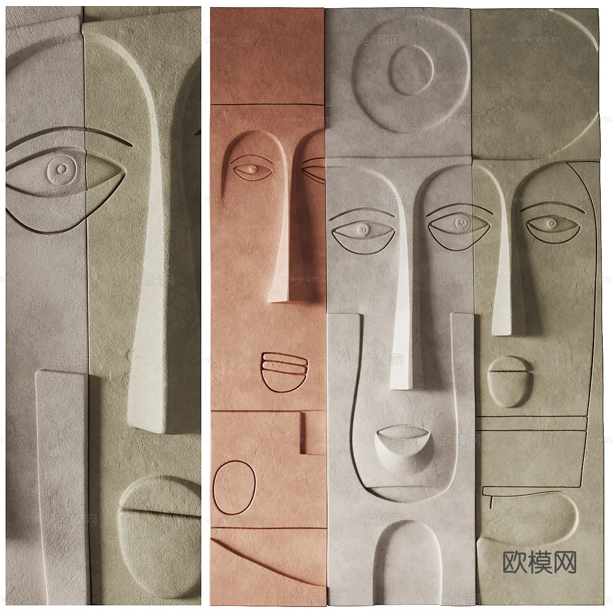 Wall Decoration 3D Models – Decor Sets – 097 – VRAY Render Wall Decoration 3D Models – Decor Sets – 097 – VRAY Render