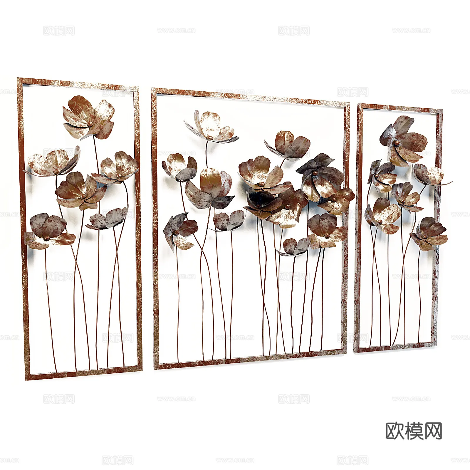 Wall Decoration 3D Models – Decor Sets – 099 – VRAY Render Wall Decoration 3D Models – Decor Sets – 099 – VRAY Render