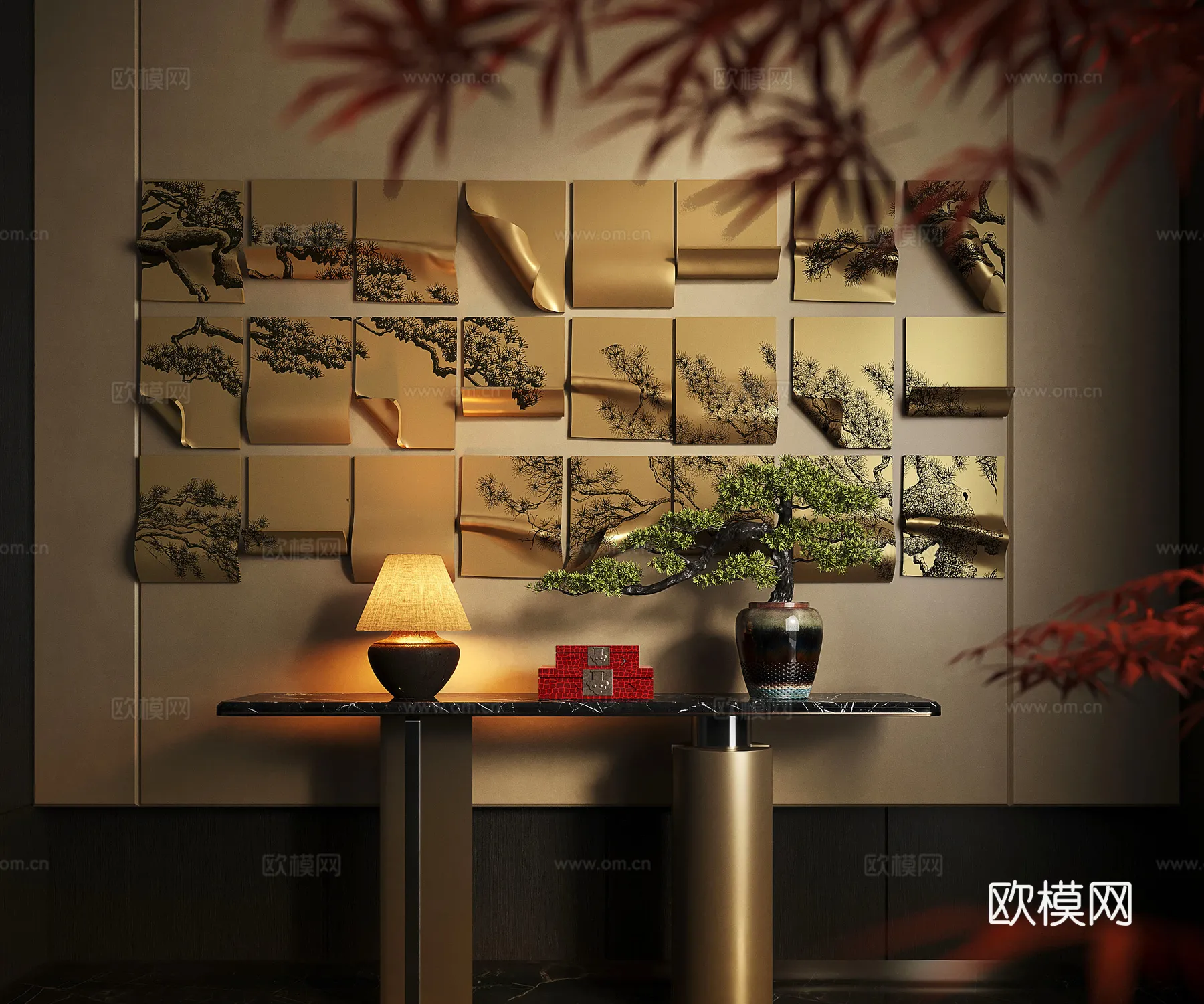 Wall Decoration 3D Models – Decor Sets – 100 – CORONA Render Wall Decoration 3D Models – Decor Sets – 100 – CORONA Render