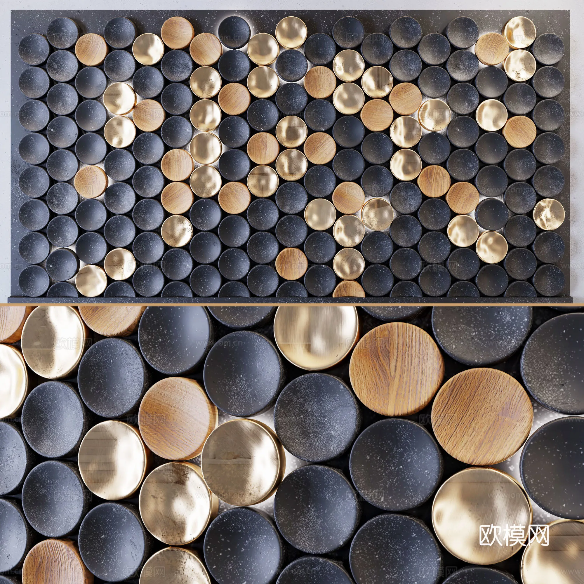 Wall Decoration 3D Models – Decor Sets – 107 – CORONA Render Wall Decoration 3D Models – Decor Sets – 107 – CORONA Render