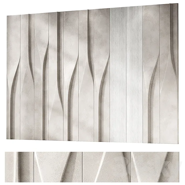 Wall decorative panels 3D Model Wall decorative panels 3D Model