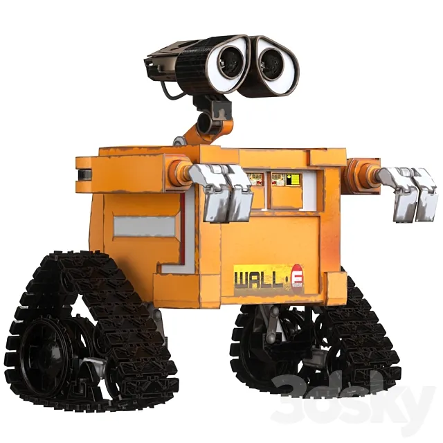 Wall e 3D Model Wall e 3D Model