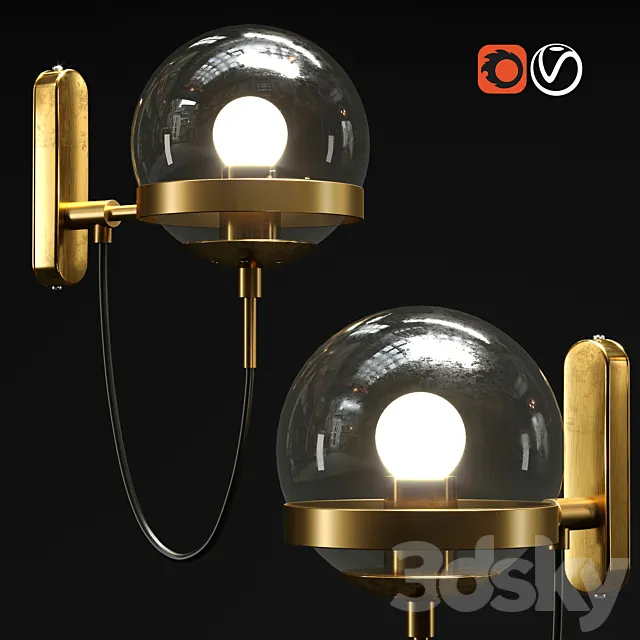 WALL FITTINGS ORBIT WALL 3DModel