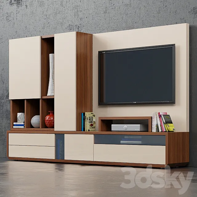 wall Garcia Sabate 3D Model wall Garcia Sabate 3D Model