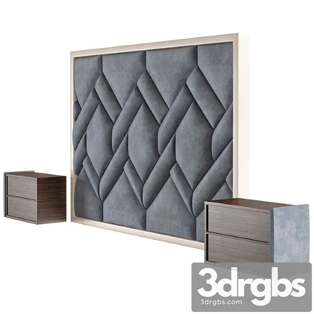 Wall Headboard Collection 025 1 3D Model Download