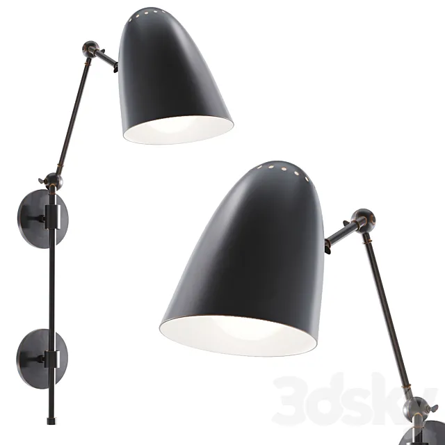 wall lamp Ace Sconce 49644 3DModel