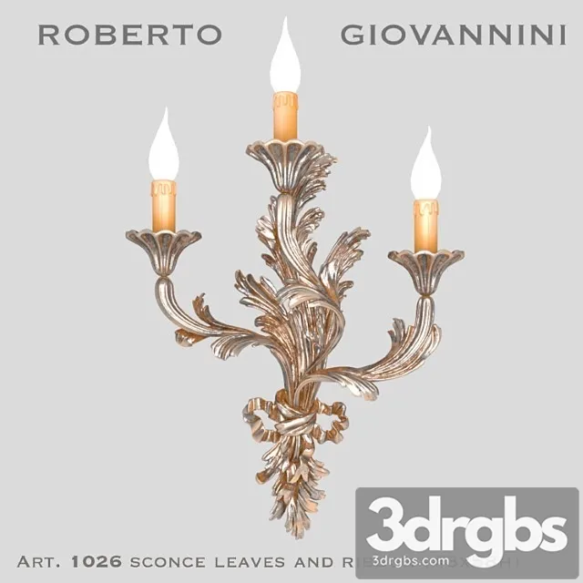 Wall lamp Art 1026 by Roberto Giovannini 3D Model Download