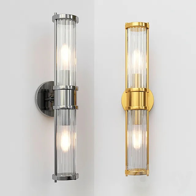Wall Lamp Claridges Double 3D Model