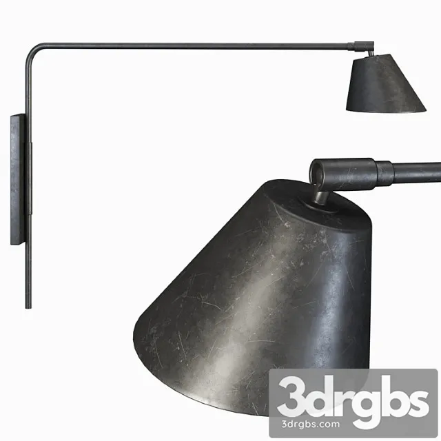 Wall lamp d270 atelier mb 3D Model Download