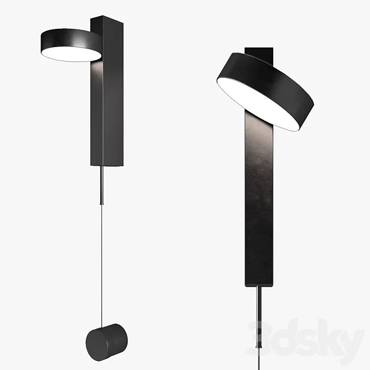 Wall lamp Elektrostandard Orco 3D Model Free Download