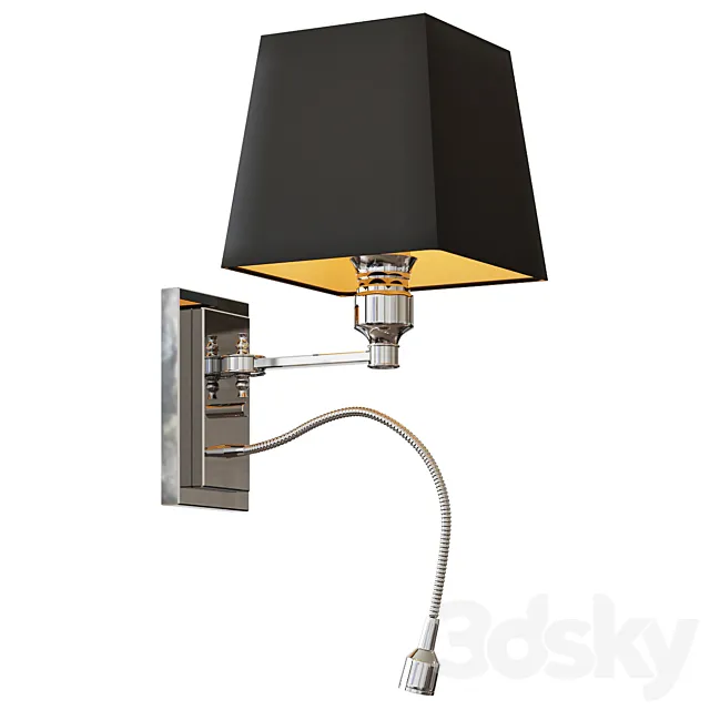 Wall lamp Ellington 111621 Eichholtz 3D Model Wall lamp Ellington 111621 Eichholtz 3D Model