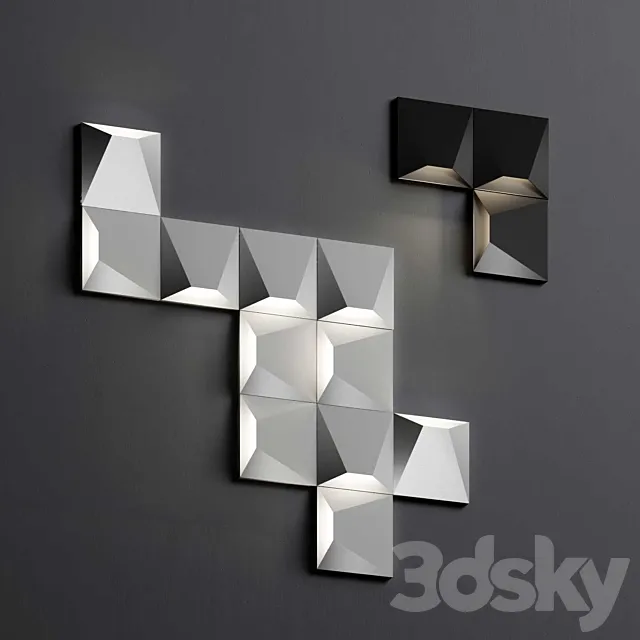 Wall Lamp Forstlight Wu-Model 3DModel