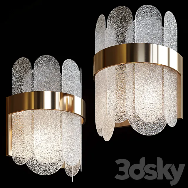 Wall lamp Freya 3D Model Wall lamp Freya 3D Model