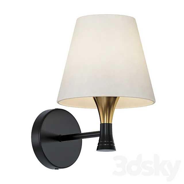Wall lamp Freya 3D Model Wall lamp Freya 3D Model