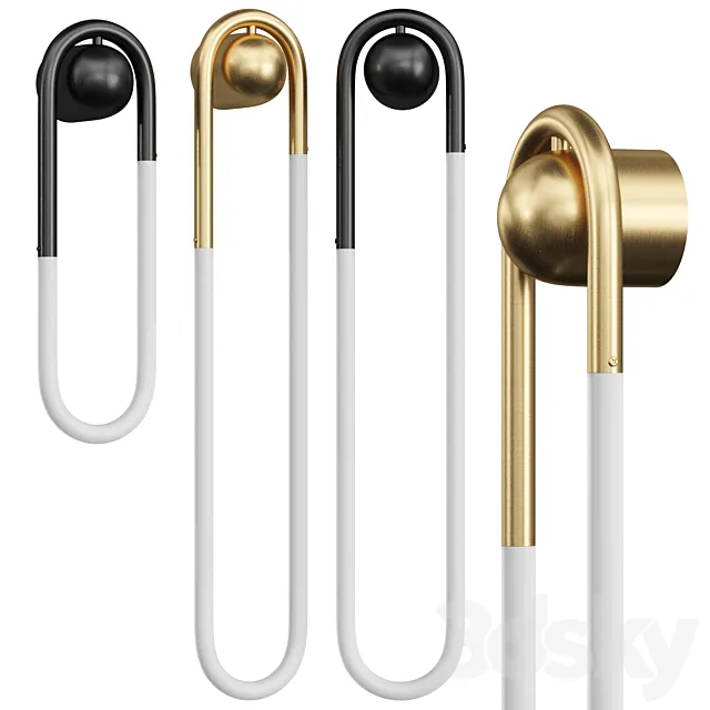 Wall lamp GABI WALL Lampatron 3D Model Wall lamp GABI WALL Lampatron 3D Model