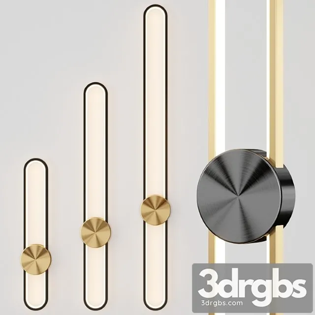 Wall Lamp Heidy L Lampatron 3D Model Download