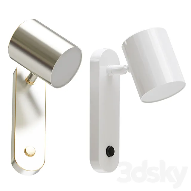 Wall Lamp Kappa Lampatron new color 3DModel Wall Lamp Kappa Lampatron new color 3DModel