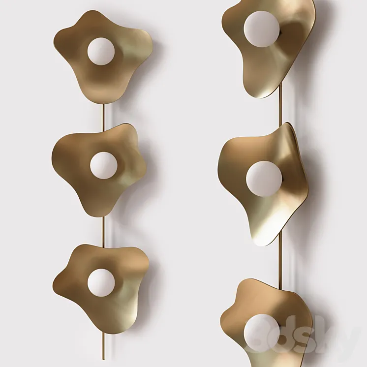 Wall Lamp L2 ETS 3D Model Free Download