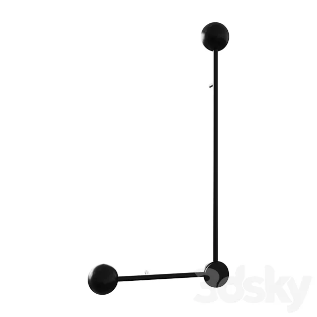 Wall lamp Linio 10047 3D Model Wall lamp Linio 10047 3D Model