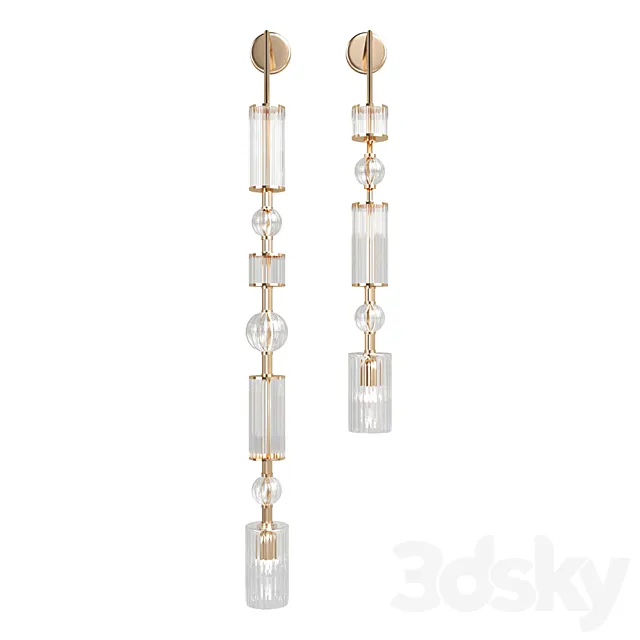 Wall lamp Lorenzon LA.126 _ V 3D Model