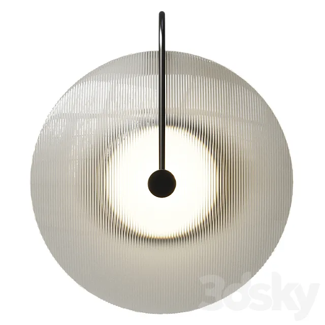 Wall lamp Manemy 3D Model Wall lamp Manemy 3D Model