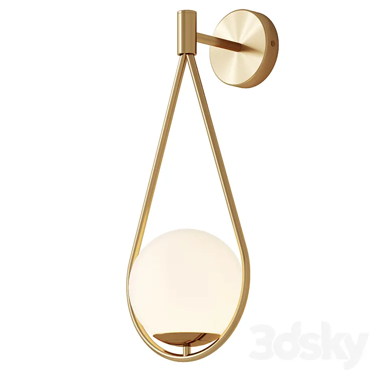 Wall lamp Matisse 3D Model Free Download