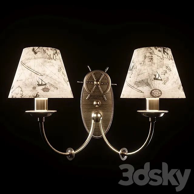 Wall lamp Maytoni 3DModel Wall lamp Maytoni 3DModel
