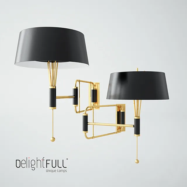 Wall lamp – MILES 3DModel Wall lamp – MILES 3DModel