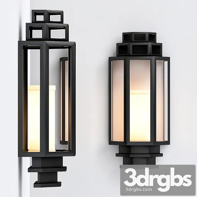 Wall Lamp Monticello Eichholtz 3D Model Download