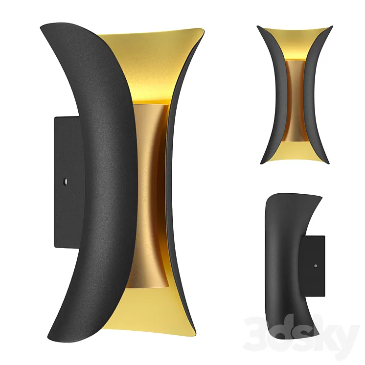 Wall lamp Odeon Light Krista 3D Model Wall lamp Odeon Light Krista 3D Model