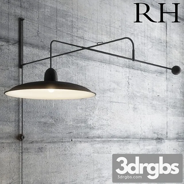 Wall Lamp Rh 3D Model Download